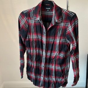 Madewell flannel size small
